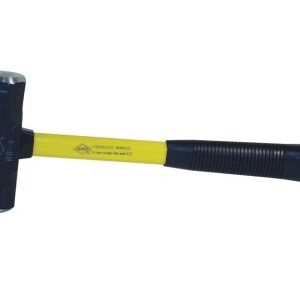 Black-headed mallet with yellow handle