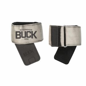 Pair of beige BUCK wrist lifting straps