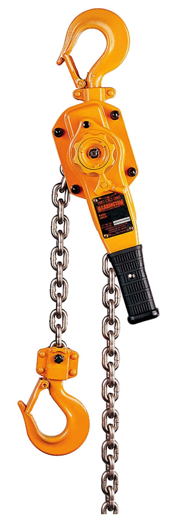 Harrington LB Series 3/4 Ton Lever Chain Hoist, 5' Lift