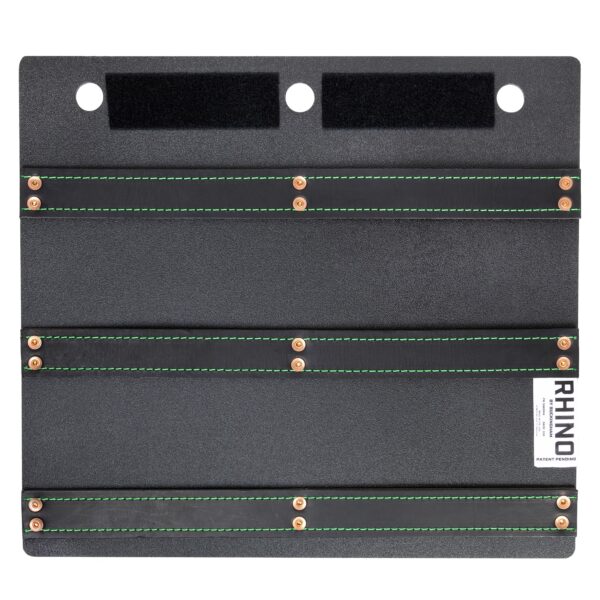 Customizable 20" x 18.5" Buck-It Rail Board with Holes for Bucket Hooks