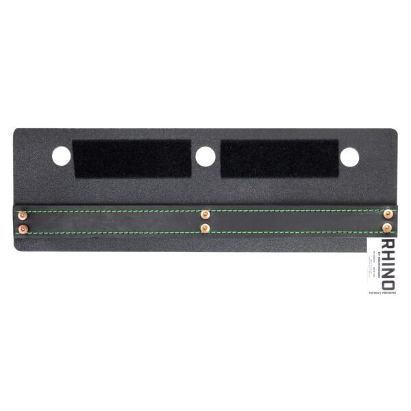 Customizable 20" x 6" Buck-It Rail Board with holes for bucket hooks