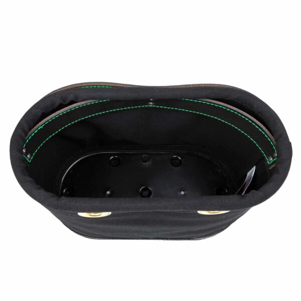 Customizable Oval Tool Bucket with Rail Strap and Bucket Hook Holes - Image 3