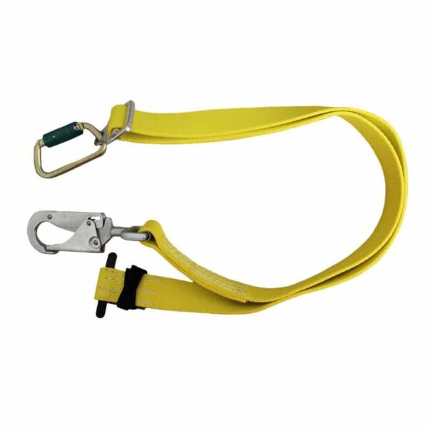 Woven Nylon Positioning Strap with Friction Buckle and Carabiner - 48129Y-7