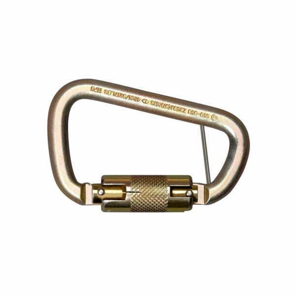 Steel Twist Lock Carabiner with Captive Pin Holes - 5005T - Image 2