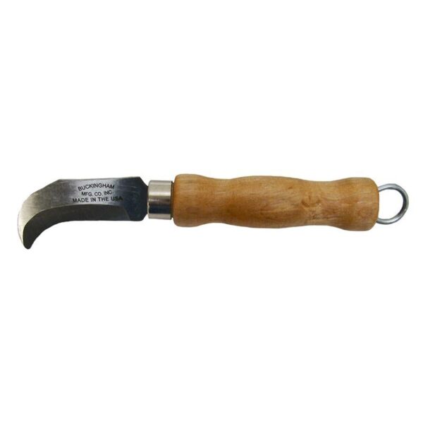 Skinning Knife with Wooden Handle - 7080