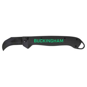 Buckingham black folding hook utility knife