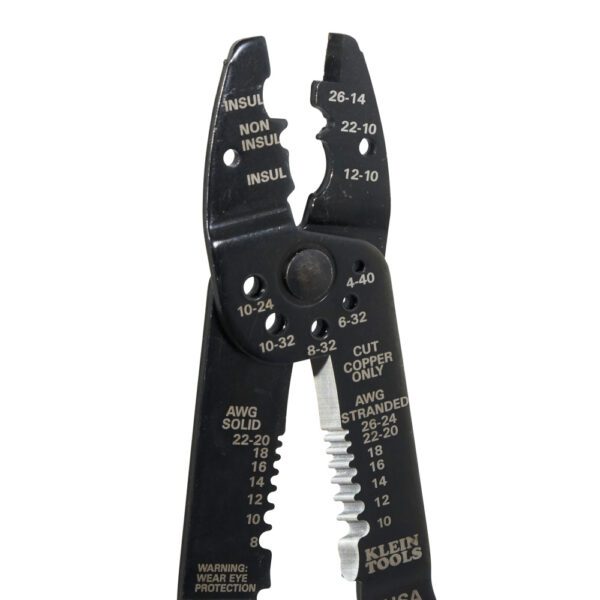 Multi Tool, Stripper, Crimper, Wire Cutter, 8-22 AWG - Image 6