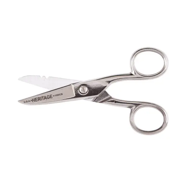 Electrician Scissor, Stripping Notches, Serrated - Image 2