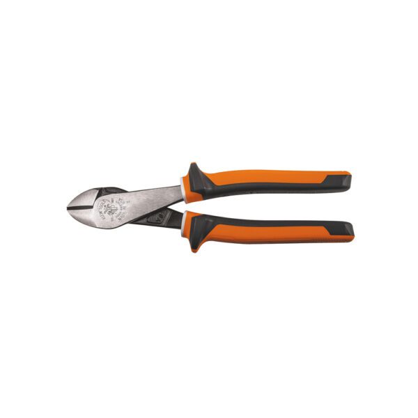 Diagonal Cutting Pliers, Insulated, Angled Head, 8-Inch