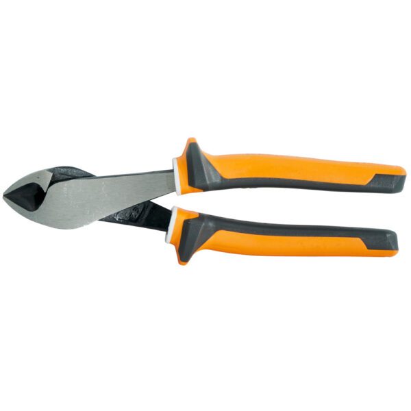 Diagonal Cutting Pliers, Insulated, Angled Head, 8-Inch - Image 3