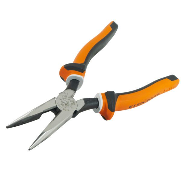 Long Nose Side Cutter Pliers, 8-In Slim Insulated - Image 2