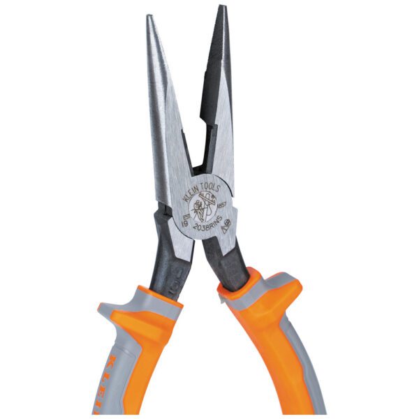 Pliers, Long Nose Side-Cutters, Insulated, 8-Inch - Image 6