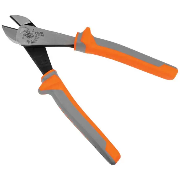 Diagonal Cutting Pliers, Insulated, High Leverage, 8-Inch - Image 5