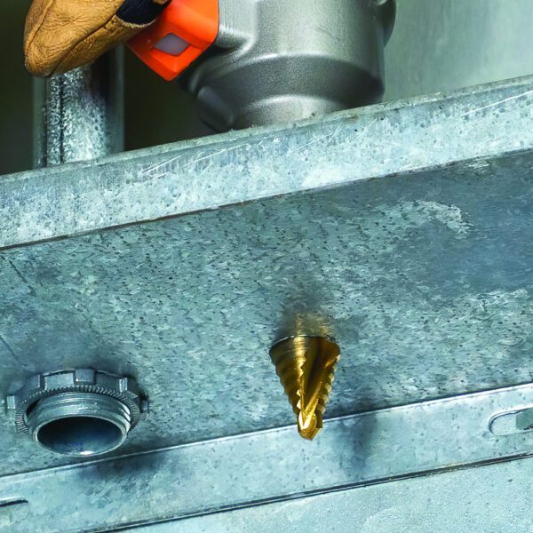 2-Step Drill Bit, Double-Fluted, 7/8-Inch to 1-1/8-Inch - Image 3