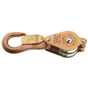 Klein Tools pulley block with snap hook