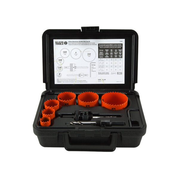 Bi-Metal Hole Saw Kit, 8-Piece - Image 4