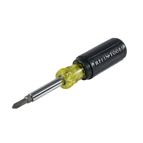 Multi-Bit Screwdriver / Nut Driver, 5-in-1, Phillips, Slotted Bits - Image 3