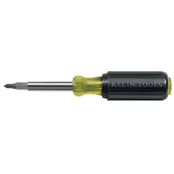 Multi-Bit Screwdriver / Nut Driver, 10-in-1, Phillips, Slotted Bits