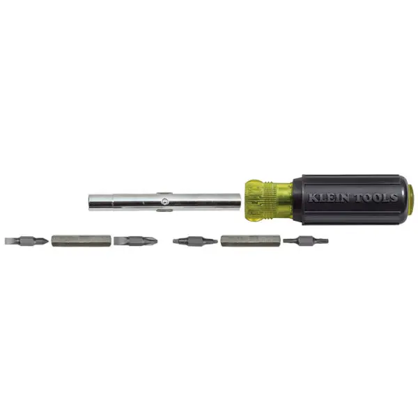 Multi-Bit Screwdriver / Nut Driver, 11-in-1, Ph, Sl, Sq, TORXÂ® Bits - Image 2