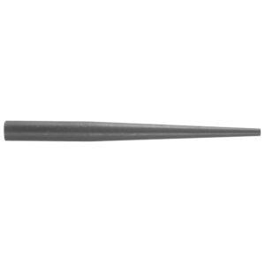 Tapered metal tool for jewelry crafting.