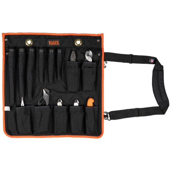 1000V Insulated Utility Tool Kit in Roll Up Pouch, 13 Piece - Image 5