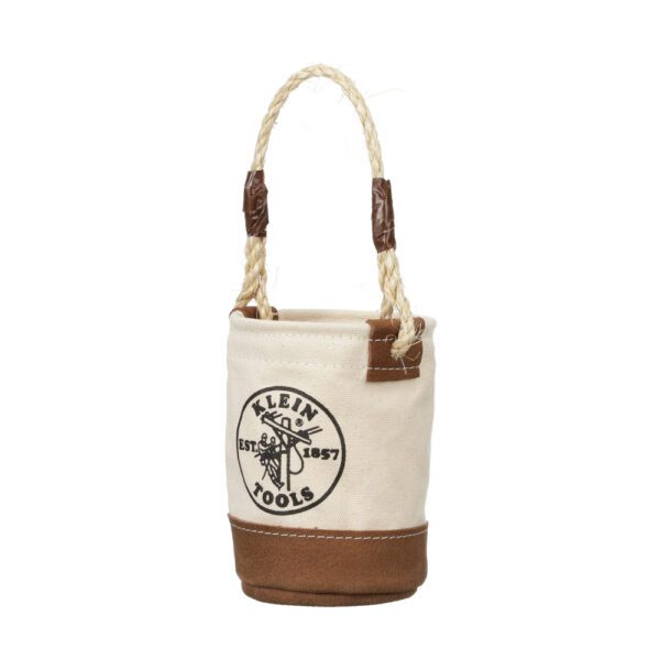 Mini Tool Bucket, Leather-Bottom - Image 4