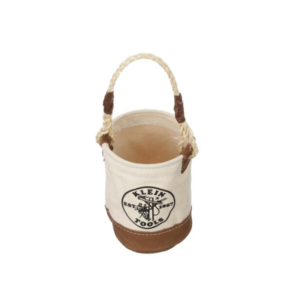 Mini Tool Bucket, Leather-Bottom - Image 6