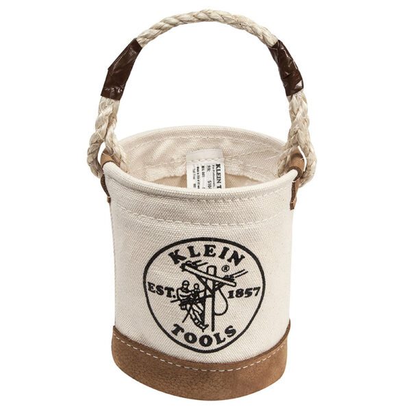 Mini Tool Bucket, Leather-Bottom