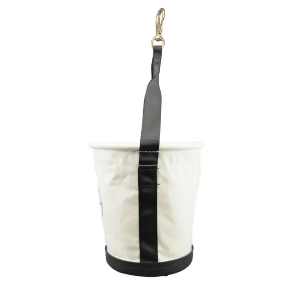 Tapered-Wall Bucket with Swivel Snap Hook, Canvas - Image 3