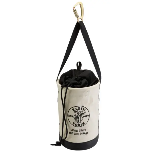 Canvas Bucket with Drawstring Close, 17-Inch - Image 5