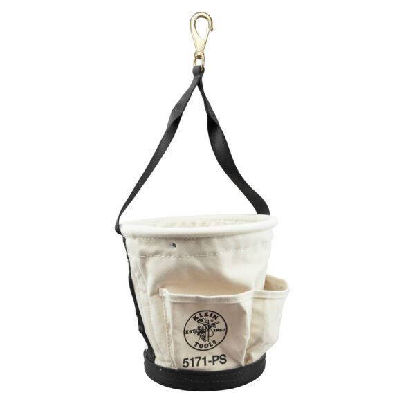 Heavy-Duty Tapered Wall Bucket 4 Pockets - Image 2