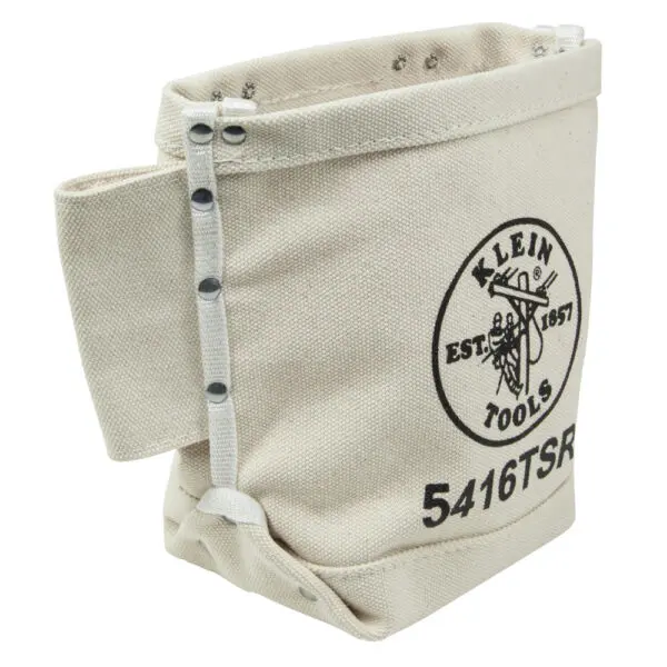 Tool Bag, Bolt Bag with Drain Holes, No. 4 Canvas, 5 x 9 x 10-Inch - Image 3