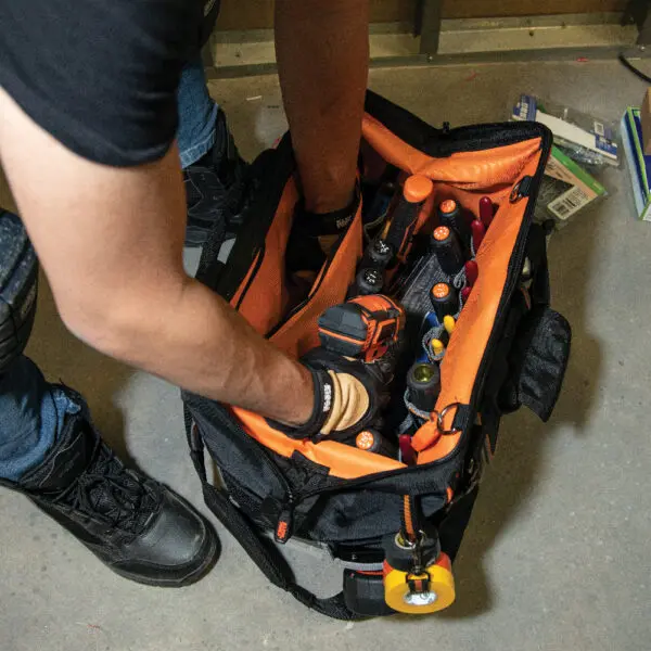 Tool Bag, Tradesman Proâ„¢ Wide-Open Tool Bag, 42 Pockets, 16-Inch - Image 4