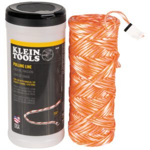 Klein Tools orange pulling line spool