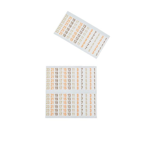 Wire Marker Book, 277/480V 3 Phase 1-48 - Image 4