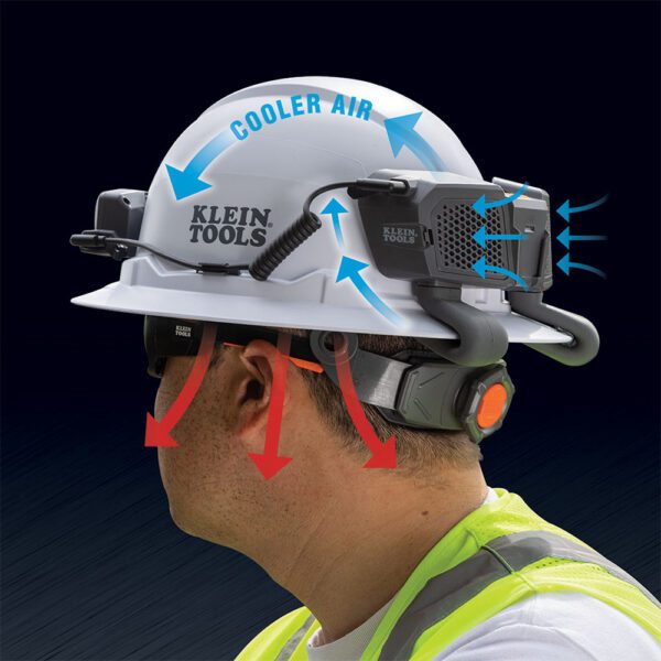 Cooling Fan for Hard Hat and Safety Helmet - Image 2