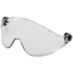 Clear wraparound safety goggles