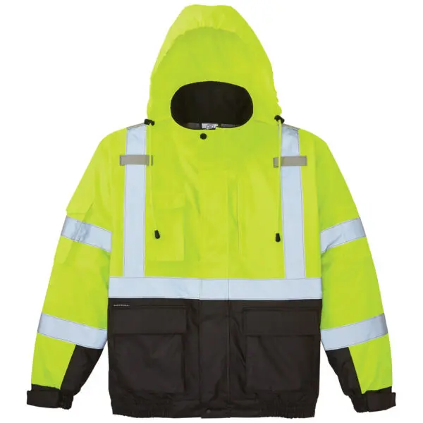 High-Visibility Winter Bomber Jacket, 3XL