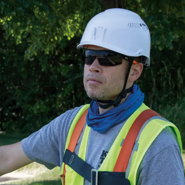 Neck and Face Cooling Band, Blue - Image 4