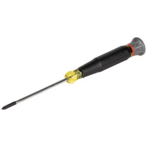 Phillips-head screwdriver with yellow collar