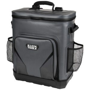 Klein Tools gray insulated cooler bag