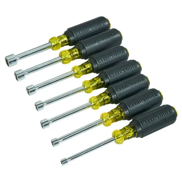 Nut Driver Set, Magnetic Nut Drivers, 3-Inch Shaft, 7-Piece - Image 4