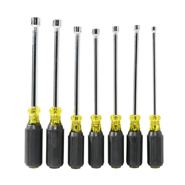 Nut Driver Set, Magnetic Nut Drivers, 6-Inch Shafts, 7-Piece - Image 5