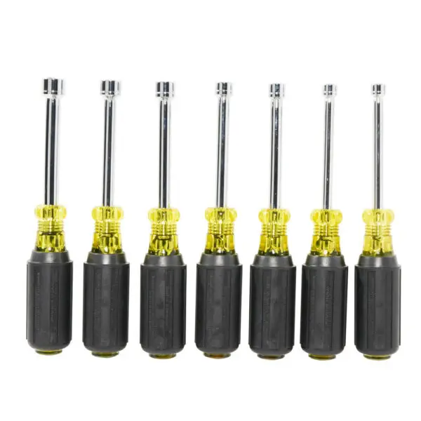 Nut Driver Set, Metric Nut Drivers, 3-Inch Shafts, 7-Piece - Image 6