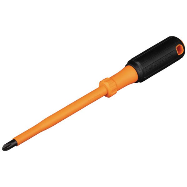 Insulated Screwdriver, #3 Phillips, 6-Inch Round Shank