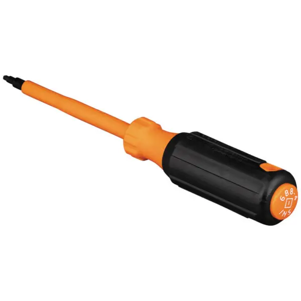 Insulated Screwdriver, #1 Square, 4-Inch Round Shank - Image 5