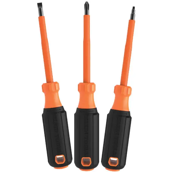 Screwdriver Set, 1000V Insulated, 3-Piece