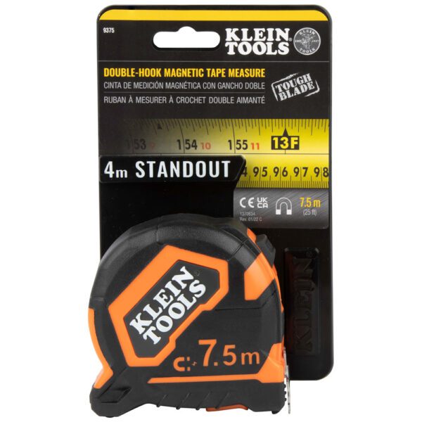 Tape Measure, 7.5-Meter Magnetic Double-Hook