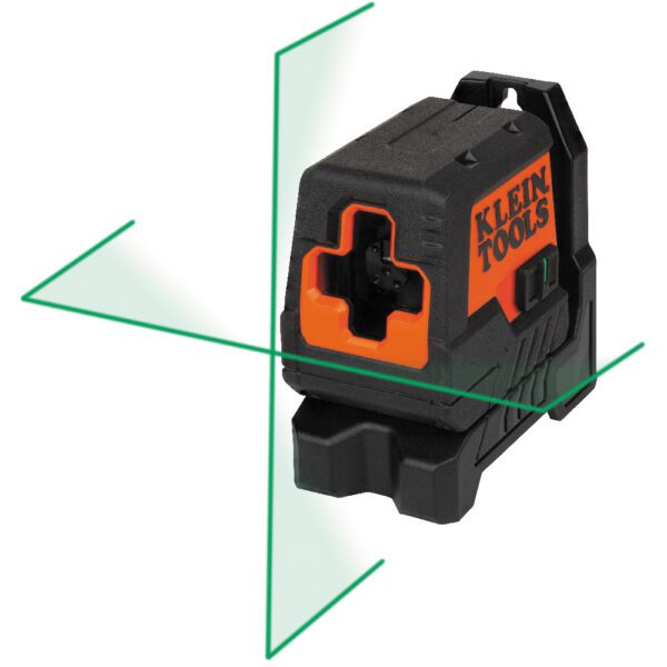 Green Mini Cross-Line Self-Leveling Laser Level, 50-Foot