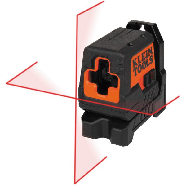 Red Mini Cross-Line Self-Leveling Laser Level, 35-Foot